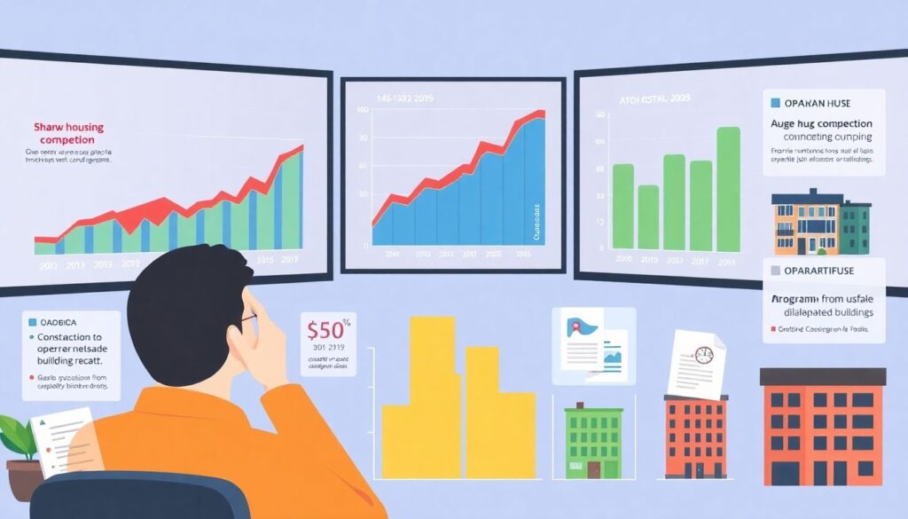 Объемы ввода жилья в регионах за год: таблицы и графики - иллюстрация