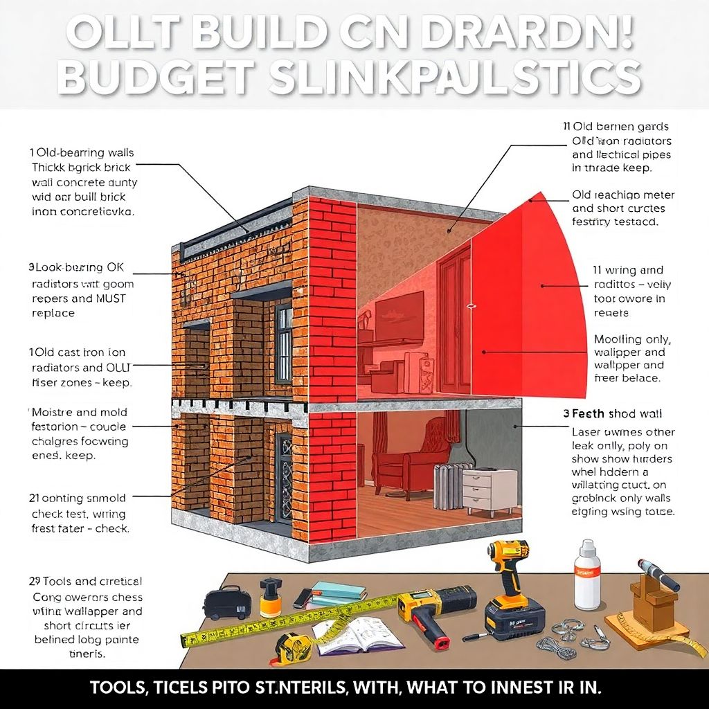 Минимализация расходов на ремонт в старых домах: секреты и полезные советы