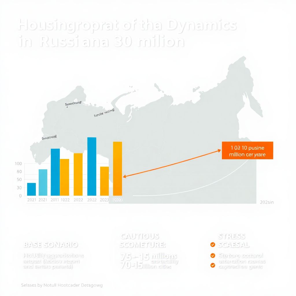 Динамика ввода жилья за пять лет и прогноз строительства на ближайшее десятилетие