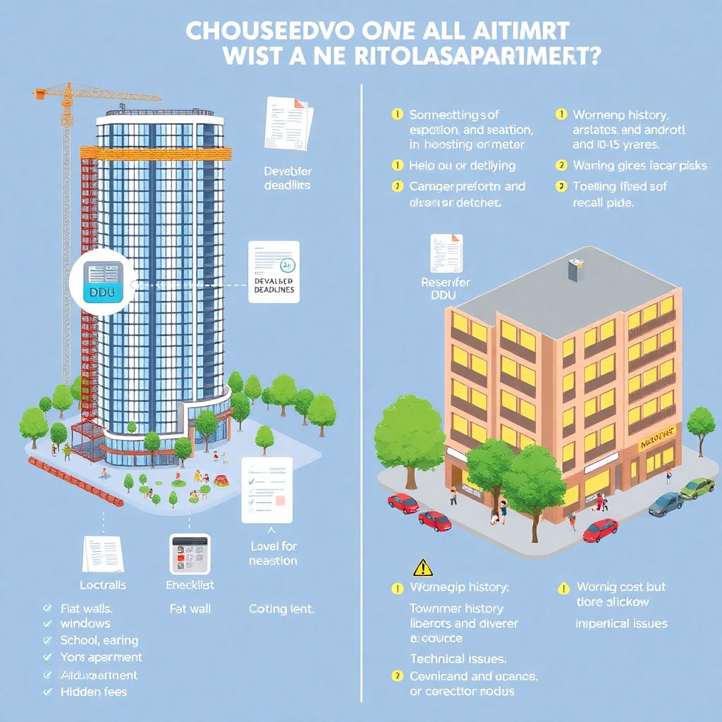 Как выбрать квартиру на первичном и вторичном рынке: практическое руководство