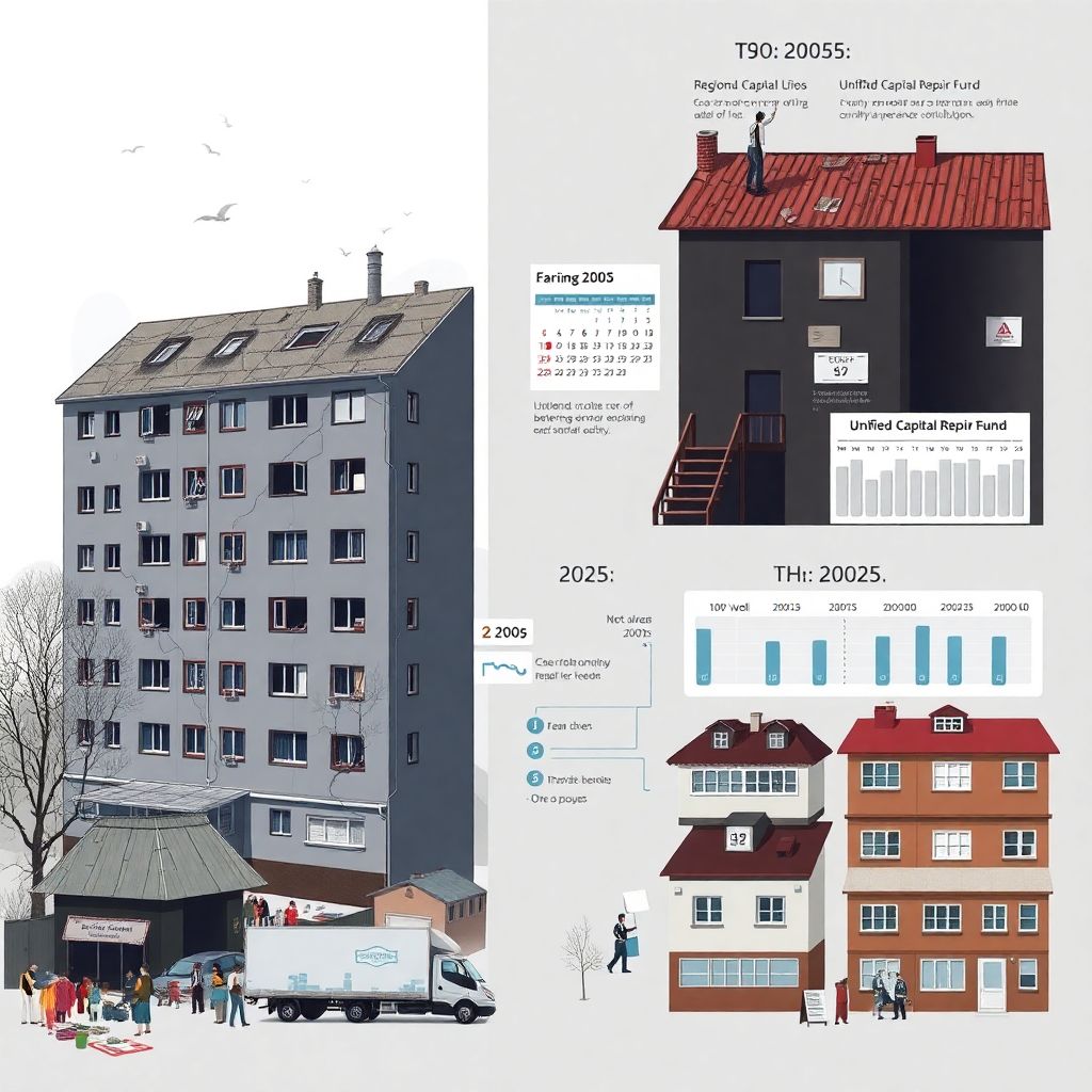 Капремонт многоквартирных домов: источники финансирования и графики работ